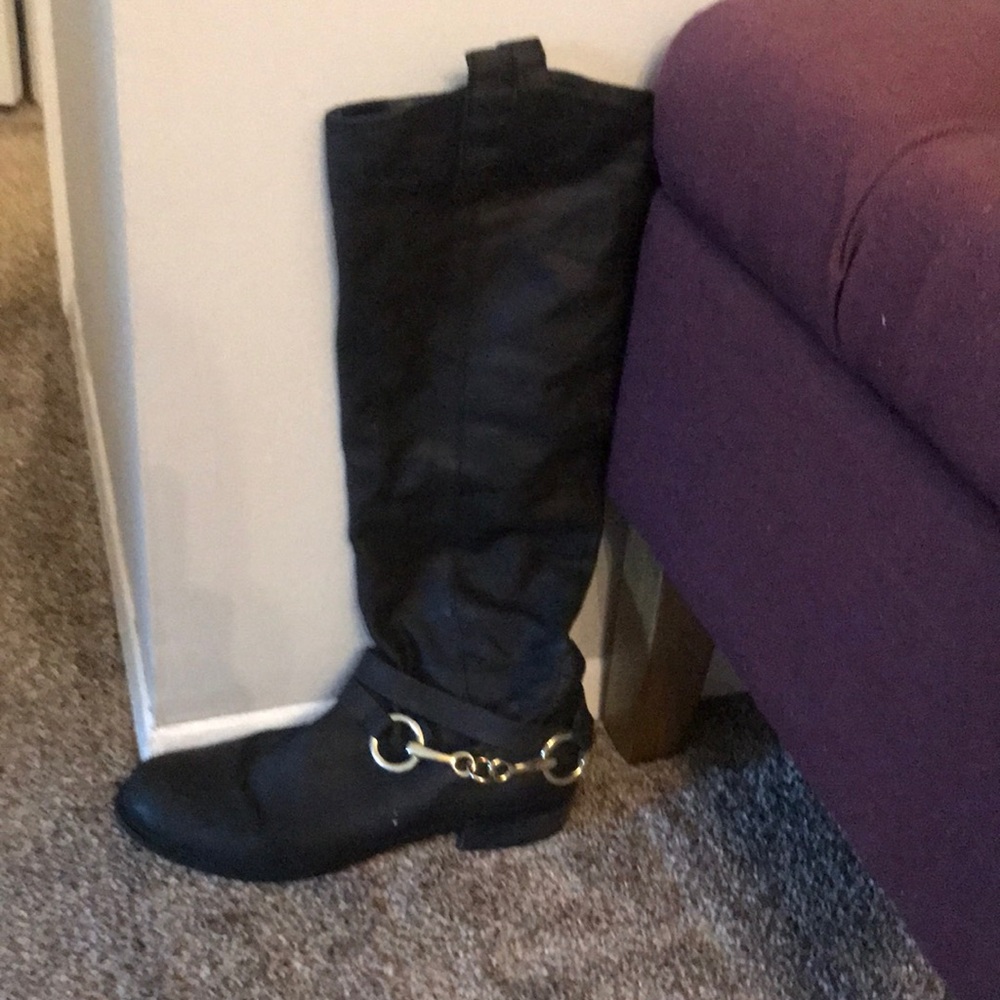 Rattlle Women’s leather Knee High Riding Boots